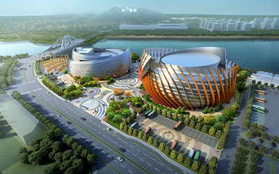 青岛东方影都大剧院、秀场建筑景观设计项目 | 北京中建 