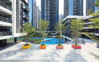 深圳海岸小学—校园景观设计 | 意景生态 