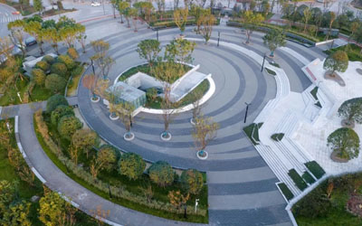 重庆两江悦来生态城中心广场 |  纬图设计机构 