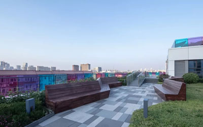 龙湖 · 西宸广场 屋顶花园 · 北京 | 麦田景观 