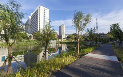 池州市海绵城市示范项目护城河遗址公园建设工程设计 |  阿普贝思景观设计 