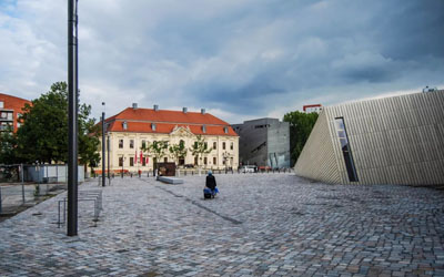 柏林犹太人博物馆学院公共空间 |  RLA 德国雷瓦德景观建筑事务所 