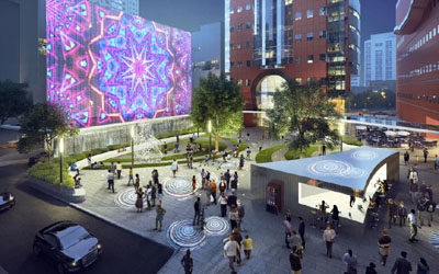 上海美罗城室外商业广场改造项目 | PLAP 