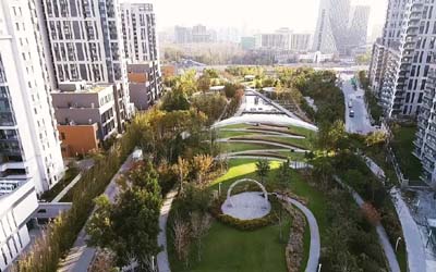 上海上港长滩瀑布公园景观设计 | 上海现代建筑装饰环境设计研究院  