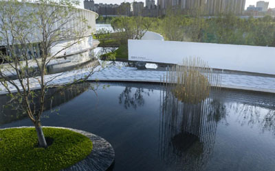 银川融创·阁第湖展示中心 | 安道设计  